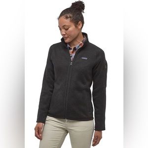 Patagonia Women's Better Sweater Fleece Jacket in Black NWOT